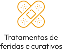 Tratamentos de feridas e curativos